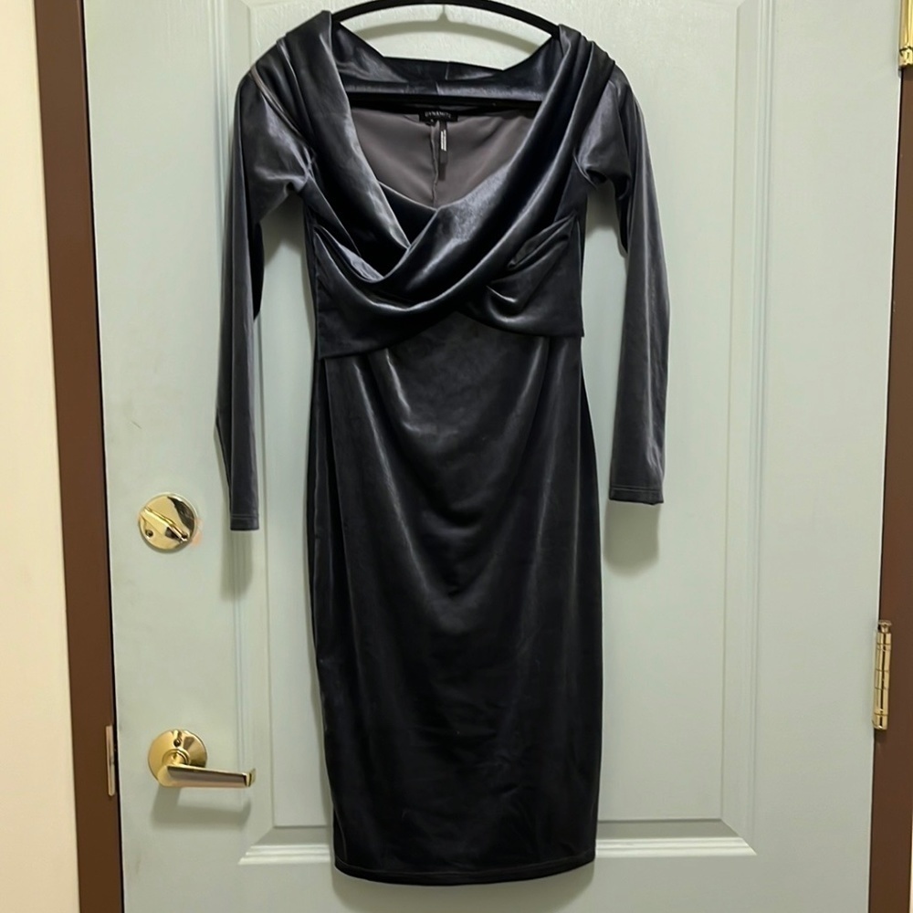 Dynamite Grey Blue Valour Dress a310